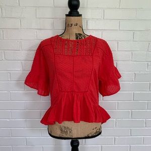 Knox Rose- NWT peplum blouse